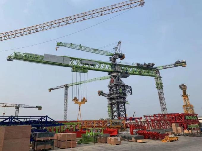 Zoomlion′s New Tower Crane Can Lift up to 8 Tons at The Tip of Its Arm