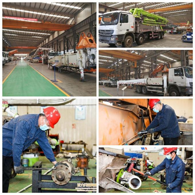 The 2021 Sy Concrete Pump Truck Uses Sy′s Homemade Chassis