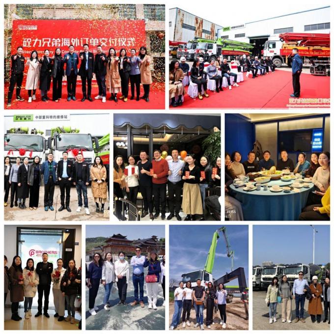 The 2021 Sy Concrete Pump Truck Uses Sy′s Homemade Chassis