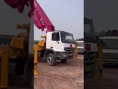 36M Pusmeister máy bơm bê tông với 3 phần boom trong tình trạng sử dụng được cải tạo