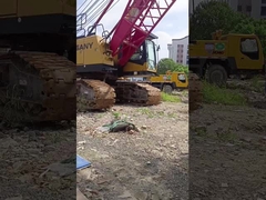 Công nghiệp hạng nặng Lattice Boom Crawler Crane 75 Tons Sy Năng lượng tải 100t