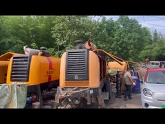 Truck xe tải gắn đường bét bơm Truemax máy bê tông SANY SYM514THB