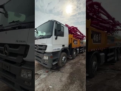 46m 52m 56m 62m 67m Amplitude rung động 2.6mm máy bơm bê tông cho mua tay thứ hai