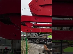 2008 putzmeister xe bơm bê tông 38 mét lắp đặt Isuzu cổ phiếu khung gầm để bán trực tiếp