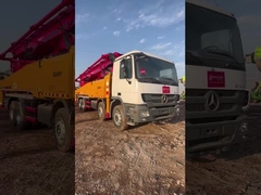 Bơm bê tông gắn trên xe tải