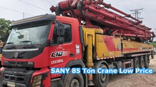 Cần bán xe tải bơm bê tông SANY 67 mét 2022 Khung gầm Volvo